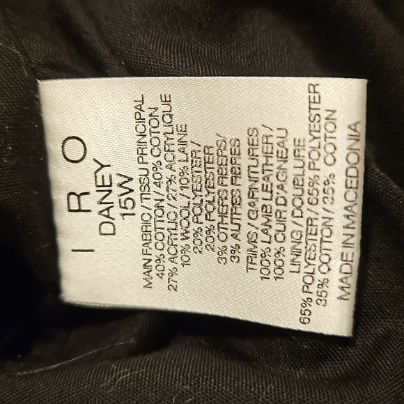 💕IRO💕 Daney Loop Knit Jacket ~ Blue EU 40 = US 8 - Picture 11 of 12